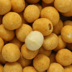 Roasted Macadamia Nuts with Tom Yum Flavor